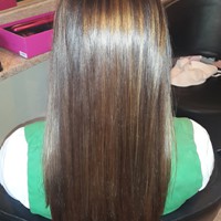 Brown base with sunkissed highlights
